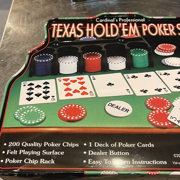 Cardinal Professional Texas Hold'em Poker Set - Picture 4 of 4
